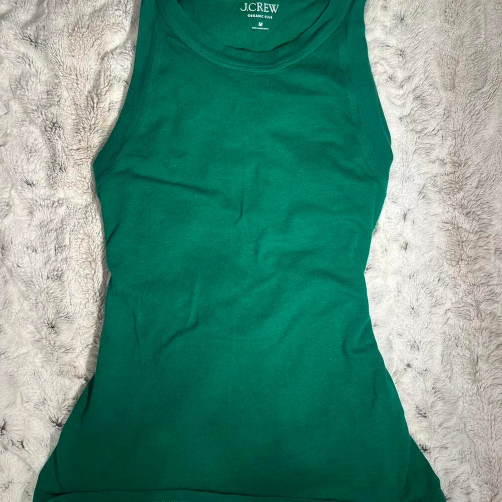 Super cute green J.Crew tank top